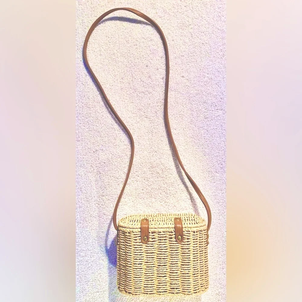 Billabong Long Strap Straw Basket Purse **NEW!!🎁🆕**